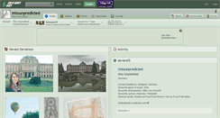 Desktop Screenshot of missunpredicted.deviantart.com