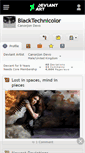Mobile Screenshot of blacktechnicolor.deviantart.com