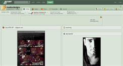 Desktop Screenshot of madexdesigns.deviantart.com