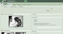 Desktop Screenshot of kiyouka.deviantart.com