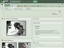 Tablet Screenshot of kiyouka.deviantart.com