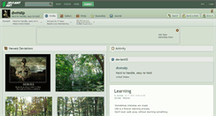 Desktop Screenshot of dwmstp.deviantart.com