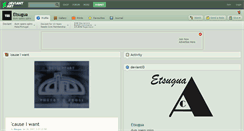 Desktop Screenshot of etsugua.deviantart.com