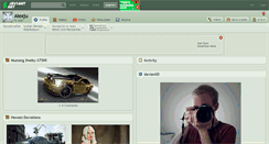 Desktop Screenshot of alexju.deviantart.com