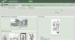 Desktop Screenshot of iomma.deviantart.com