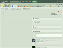 Tablet Screenshot of kari-ath.deviantart.com