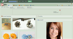 Desktop Screenshot of bitte.deviantart.com