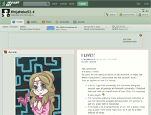 Tablet Screenshot of ninjaneko52-4.deviantart.com