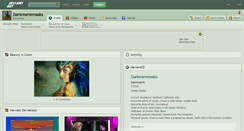 Desktop Screenshot of darkmeremasks.deviantart.com
