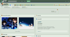 Desktop Screenshot of caj6984.deviantart.com