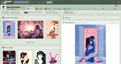 Desktop Screenshot of pascalcampion.deviantart.com