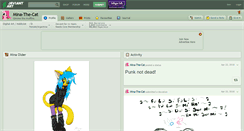 Desktop Screenshot of mina-the-cat.deviantart.com