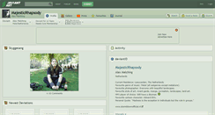 Desktop Screenshot of majesticrhapsody.deviantart.com