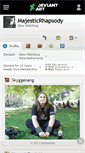 Mobile Screenshot of majesticrhapsody.deviantart.com