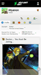 Mobile Screenshot of miyanon.deviantart.com