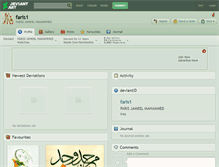 Tablet Screenshot of faris1.deviantart.com
