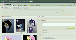 Desktop Screenshot of flutterwhat.deviantart.com