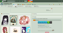 Desktop Screenshot of hirashi09kawame.deviantart.com