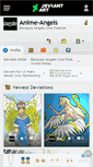 Mobile Screenshot of anime-angels.deviantart.com