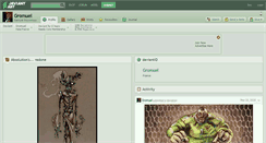 Desktop Screenshot of gromuel.deviantart.com