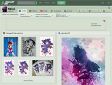 Tablet Screenshot of nalia3.deviantart.com