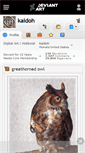 Mobile Screenshot of kaidoh.deviantart.com