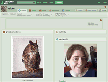 Tablet Screenshot of kaidoh.deviantart.com