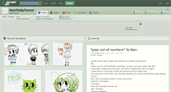 Desktop Screenshot of neonteddyforever.deviantart.com