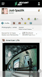Mobile Screenshot of just-spaztik.deviantart.com
