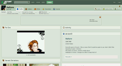 Desktop Screenshot of maitane.deviantart.com