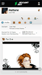 Mobile Screenshot of maitane.deviantart.com