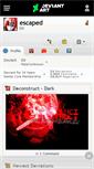 Mobile Screenshot of escaped.deviantart.com