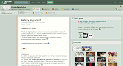 Desktop Screenshot of linda-fanclub.deviantart.com