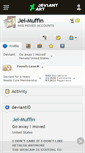 Mobile Screenshot of jei-muffin.deviantart.com