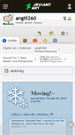 Mobile Screenshot of angiii260.deviantart.com