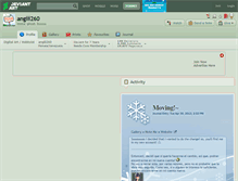 Tablet Screenshot of angiii260.deviantart.com