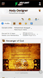 Mobile Screenshot of mody-designer.deviantart.com