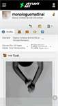 Mobile Screenshot of monologuematinal.deviantart.com