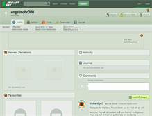Tablet Screenshot of engelmohr000.deviantart.com