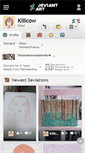 Mobile Screenshot of killcow.deviantart.com