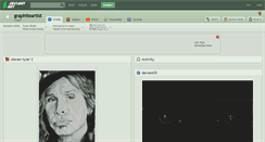 Desktop Screenshot of graphiteartist.deviantart.com