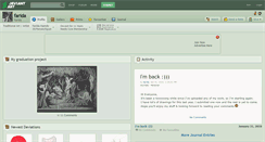 Desktop Screenshot of farida.deviantart.com