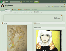 Tablet Screenshot of grin-reaper.deviantart.com