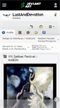 Mobile Screenshot of lustanddevotion.deviantart.com