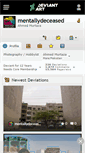 Mobile Screenshot of mentallydeceased.deviantart.com