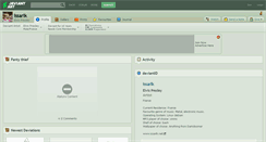 Desktop Screenshot of issarlk.deviantart.com