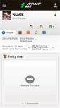 Mobile Screenshot of issarlk.deviantart.com