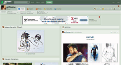 Desktop Screenshot of griffouine.deviantart.com