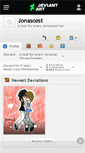 Mobile Screenshot of jonascest.deviantart.com