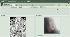 Desktop Screenshot of katmannel.deviantart.com